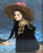 Henriette with the large hat